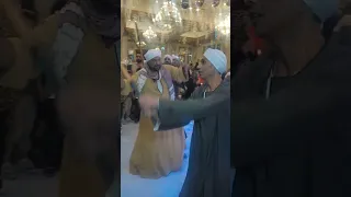 حجازي متقال يرقص بلعصا صعيدي مع الفرقة 