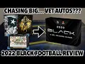 JUST 5 NICE LOOKING CARDS PER BOX 2022 Panini Black Football Hobby Box