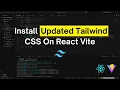 How to Use Tailwind CSS with React and Vite 2025 Updated Guide