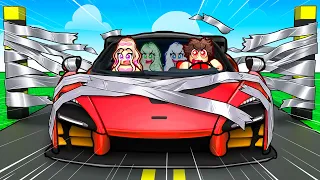 ROBLOX CAR VS TAPE...