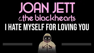 Download Joan Jett • I Hate Myself For Loving You (CC) (Upgraded Video) 🎤 [Karaoke] [Instrumental Lyrics] MP3