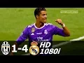 Juventus vs Real Madrid 1 4 U 4k UCL Final 2017 Full Highlights English Commentary