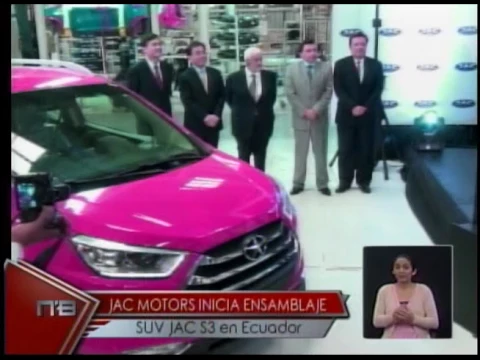 Jac Motors inicia ensamblaje SUV JAC S3 en Ecuador