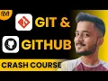 Git GitHub Practical Crash Course For Beginners Hindi Tutorial