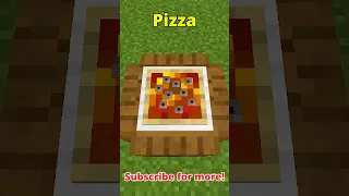 NEW FOOD IN MINECRAFT Minecraft Build Hacks
