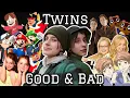 Twins Rate Good and Bad Twin Representation in Media