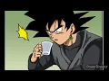 goku black x listener coffee shop