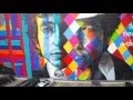 Bob Dylan Mural in Minneapolis Minnesota