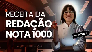 A Receita para uma Redação Nota Mil no Enem 2025 | LIVE GRATUITA com a profa. Dani