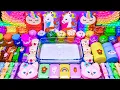 Download Lagu UNICORN Slime  Mixing random with Rainbow Slime  Satisfying Slime Videos #211