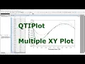 QTIPlot Quick Tutorial Multiple XY Data from Single Table in Single Plot 5