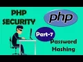 PHP Security Password Hashing Md5 is Crackable Part - 7