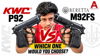 KWC P92 vs M92FS 🔥 WHICH ONE WOULD YOU CHOOSE? | Episode 1 