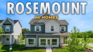 New Construction in Rosemount MN Amber Fields Community Model Home Tour