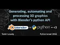 Introduction to Python Scripting in Blender Part 01