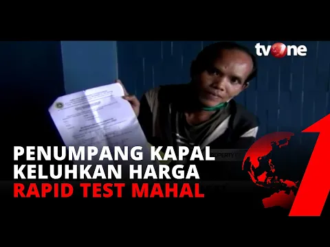 Penumpang Kapal Keluhkan Biaya Rapid Test Lebih Mahal Dari Harga Tiket