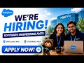 Salesforce Off Campus Recruitment 2026 Software Engineering AMTS 2027 Batch Freshers Eligible