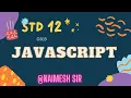 STD 12 Computer GSEB CH 2 CSS JavaScript
