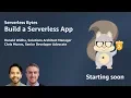 Serverless Bytes Workshop on Building a Serverless App