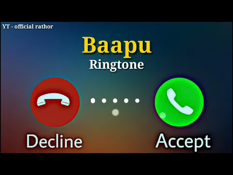 Download MP3 Baapu ringtone || Baapu song ringtone || father ringtone || mom & dad ringtone | mummy papa ringtone