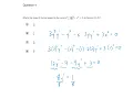 AP Calculus AB - Unit 3 Progress Check MCQs FRQ part A