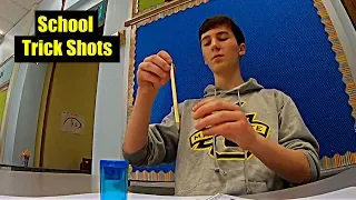 school trick shots thats amazing