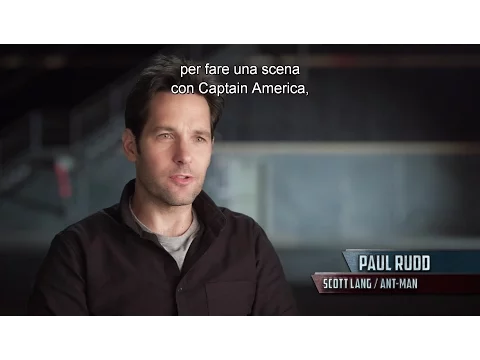 Captain America: Civil War | Featurette 'Paul Rudd è Ant-Man'