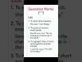 Quotation Marks in English Grammar Direct Speech Quotes