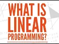 QA Linear programming lesson