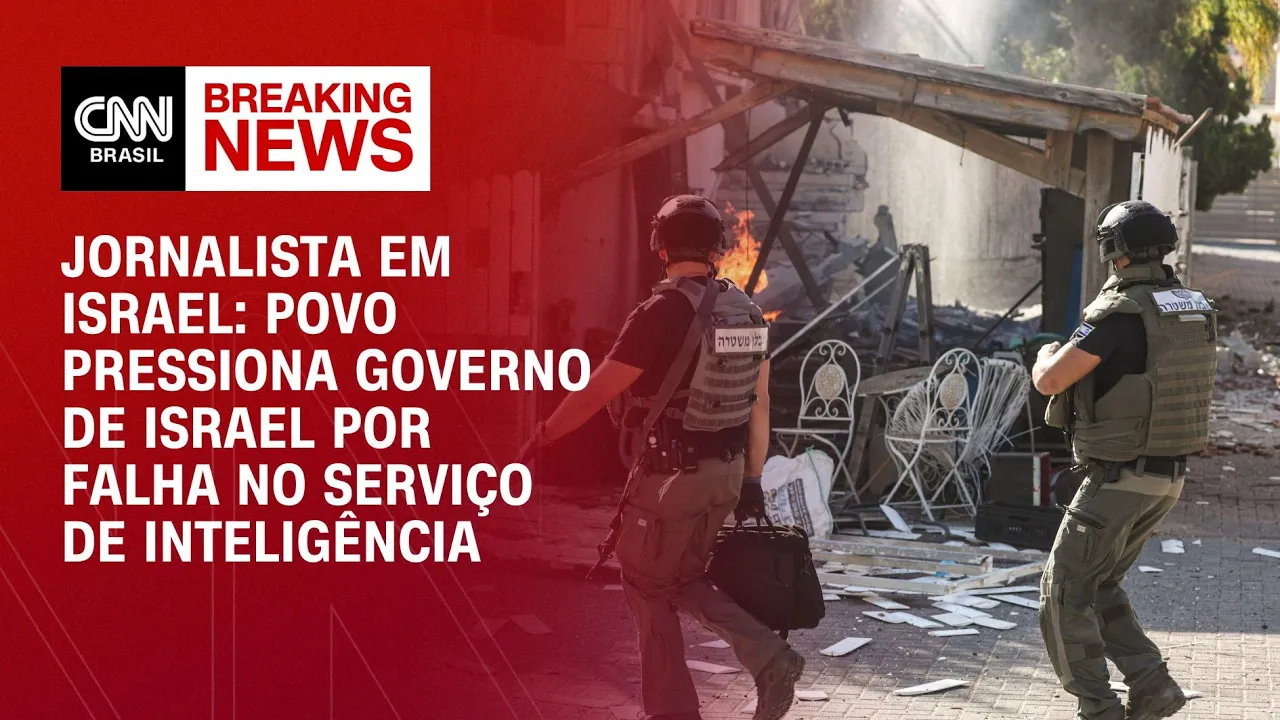 Jornalista em Israel: Povo pressiona governo de Israel por falha na Inteligência | AGORA CNN