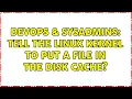 DevOps SysAdmins Tell the linux kernel to put a file in the disk cache 2 Solutions