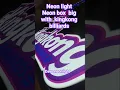 dave neonlight neonbox big with kingkong billiards neon box acrilyc ,neonflex