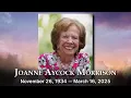 Bayou Time News 03-20-2025 Joanne Morrison Obituary