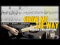 Download Lagu Show Me The Way | Guitar Cover Tab | Talkbox Solo Lesson | Backing Track w/Vocals 🎸 PETER FRAMPTON