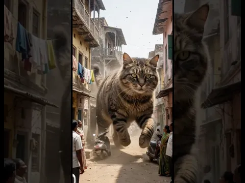 Cat Bike Chor 😱 #funny  #cat #shorts #ytshorts #youtubeshorts