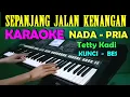 Download Lagu SEPANJANG JALAN KENANGAN - KARAOKE NADA PRIA
