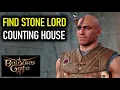 Find the Stone Lord at the Counting House Minsc Baldur s Gate 3 BG3