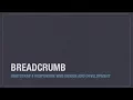 Bootstrap 4 Alpha 6 components Breadcrumb