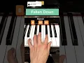 How to play FALLEN DOWN from Undertale on Piano - PART