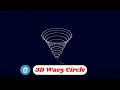 How To Make CSS 3D Wavy Circle Loader Animation Effects timeless code