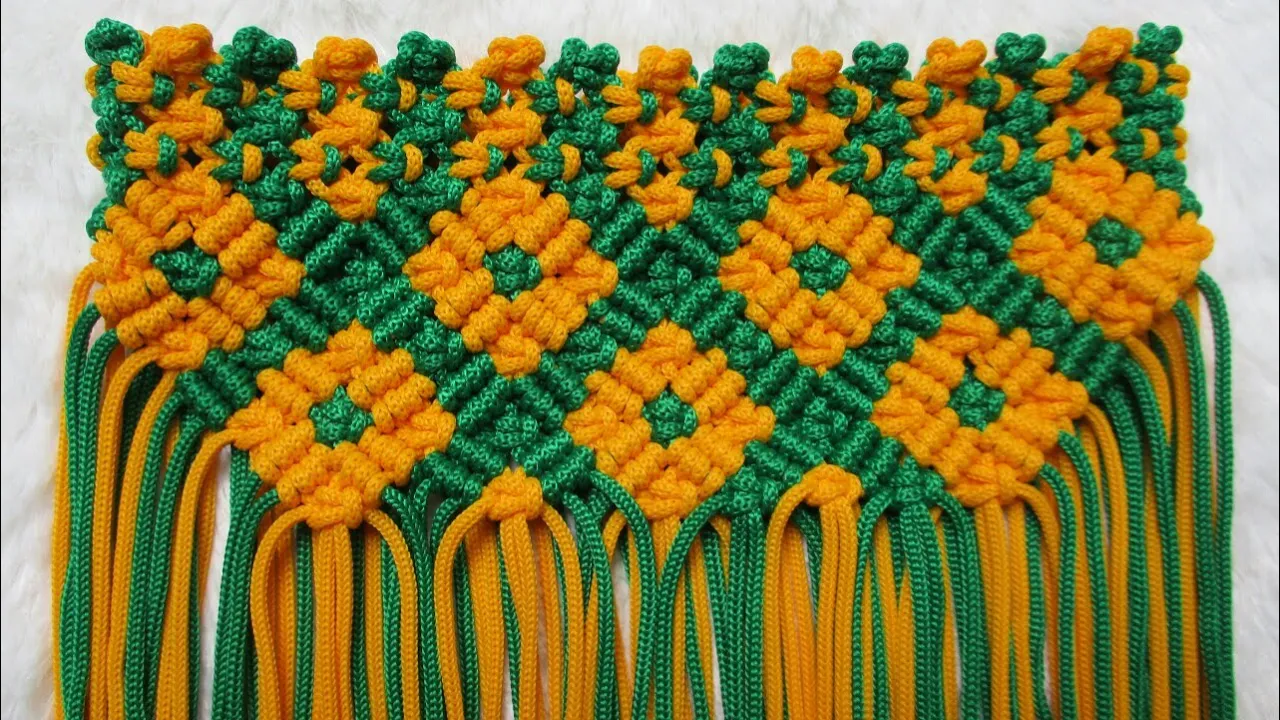 Cara membuat tas dari tali kur - DIY TAS KULIAH / SEKOLAH || Tas tali kur ukuran besar || Macrame Ba. 