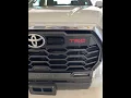 TRD Front Grille Vinyl Decal Installation