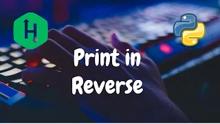 112 - Print in Reverse Linked List Hackerrank Solution Python