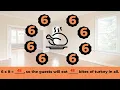 Multiply by 8 Thanksgiving Story Problem 3rd Grade Math