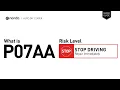 What is P07AA Engine Code Quick Guide
