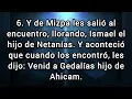 🔴 JEREMÍAS Capitulo 41 hablado Con Letra (Conspiración de Ismael contra Gedalías) LA BIBLIA HABLADA📥