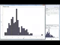 Histogram for one numerical variable using ggplot2 in R