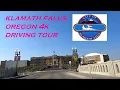 Klamath Falls Oregon 4k Driving Tour
