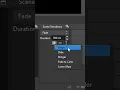 Change OBS Scene Transitions