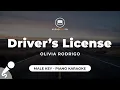 Download Lagu Driver's License - Olivia Rodrigo (Male Key - Piano Karaoke)